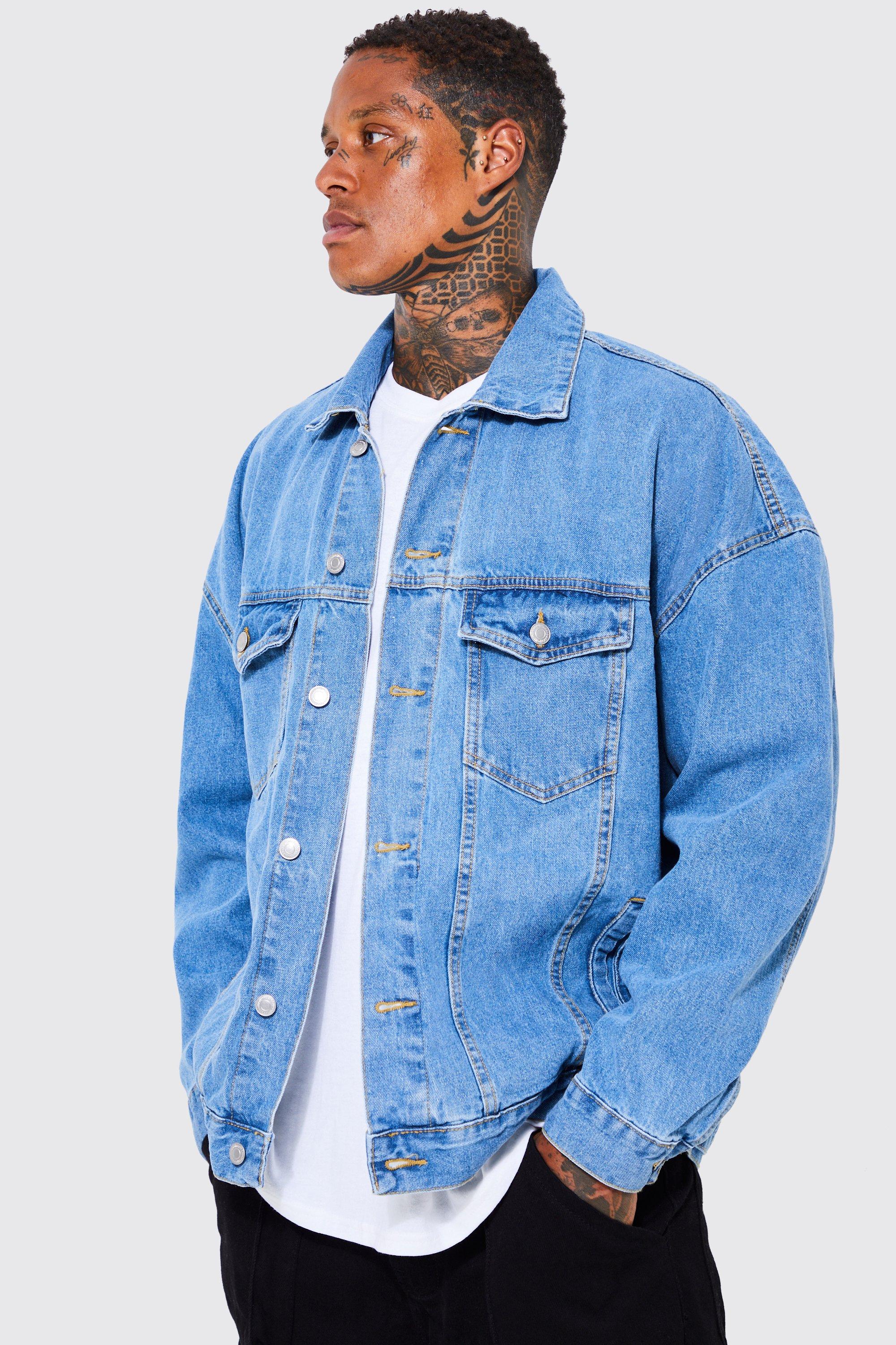 Oversized denim shop men